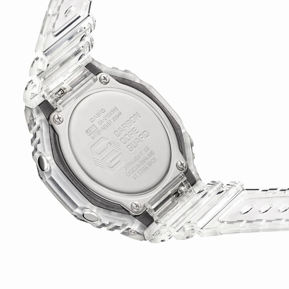 G-Shock Watches G-Shock GA2100SKE-7A 'CasiOak' Transparent Series