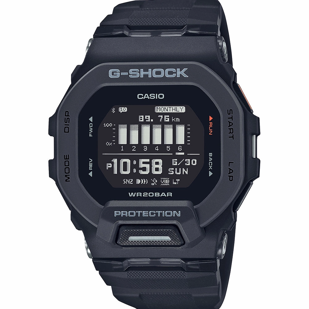 G-Shock Watches G-Shock GBD200-1 G-Squad Bluetooth