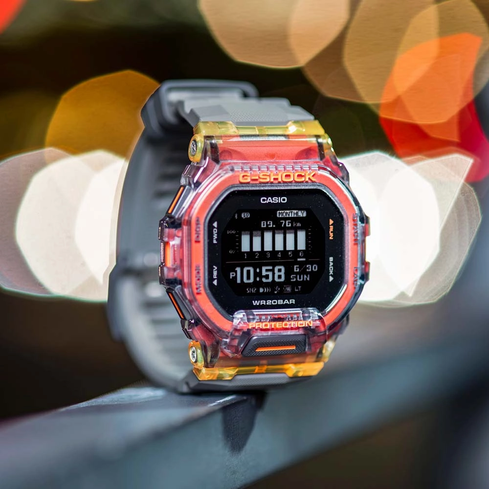 G-Shock Watches G-Shock GBD200SM-1A5 G-Squad Vital Colour Series