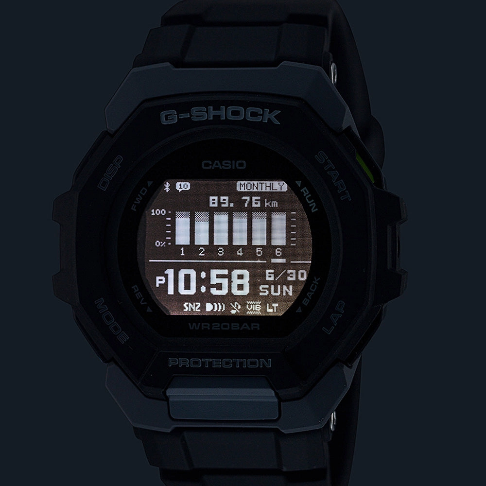 G-Shock Watches G-Shock GBD300-1D G-SQUAD Bluetooth