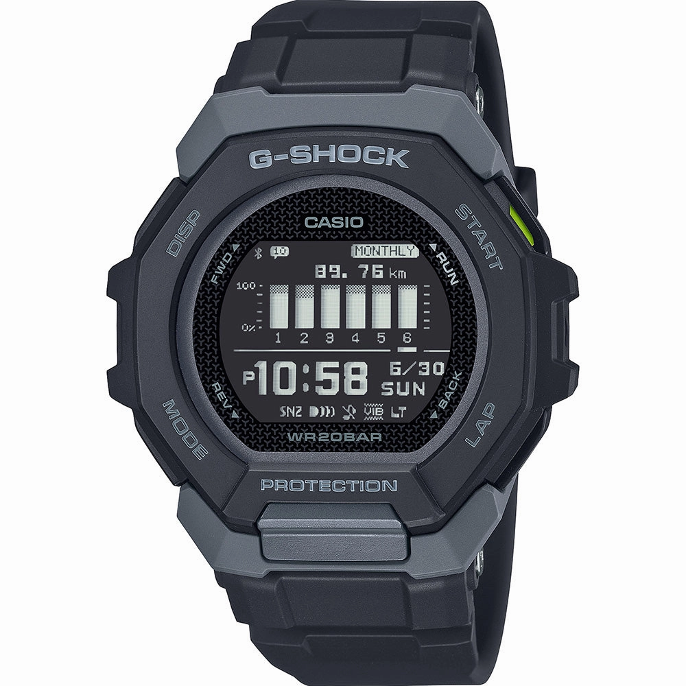 G-Shock Watches G-Shock GBD300-1D G-SQUAD Bluetooth