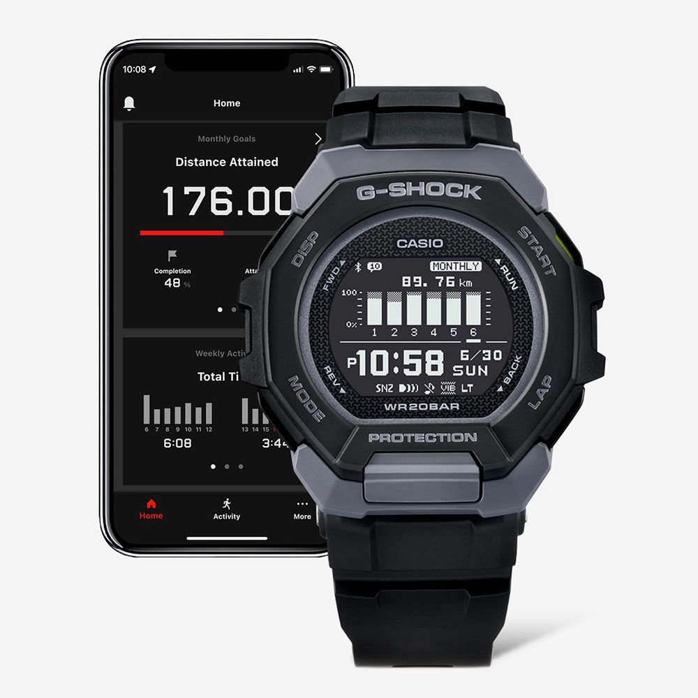 G-Shock Watches G-Shock GBD300-1D G-SQUAD Bluetooth