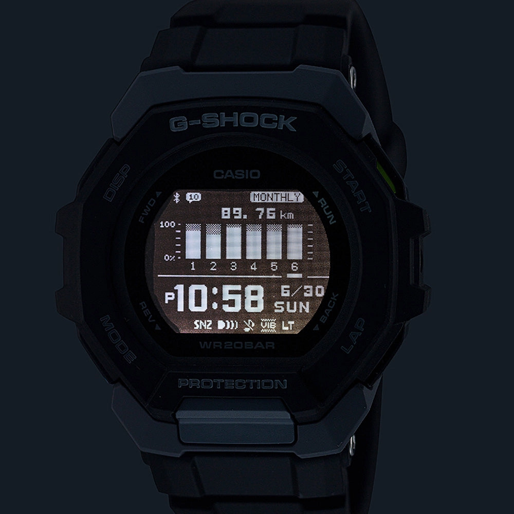 G-Shock Watches G-Shock GBD300-1D G-SQUAD Bluetooth