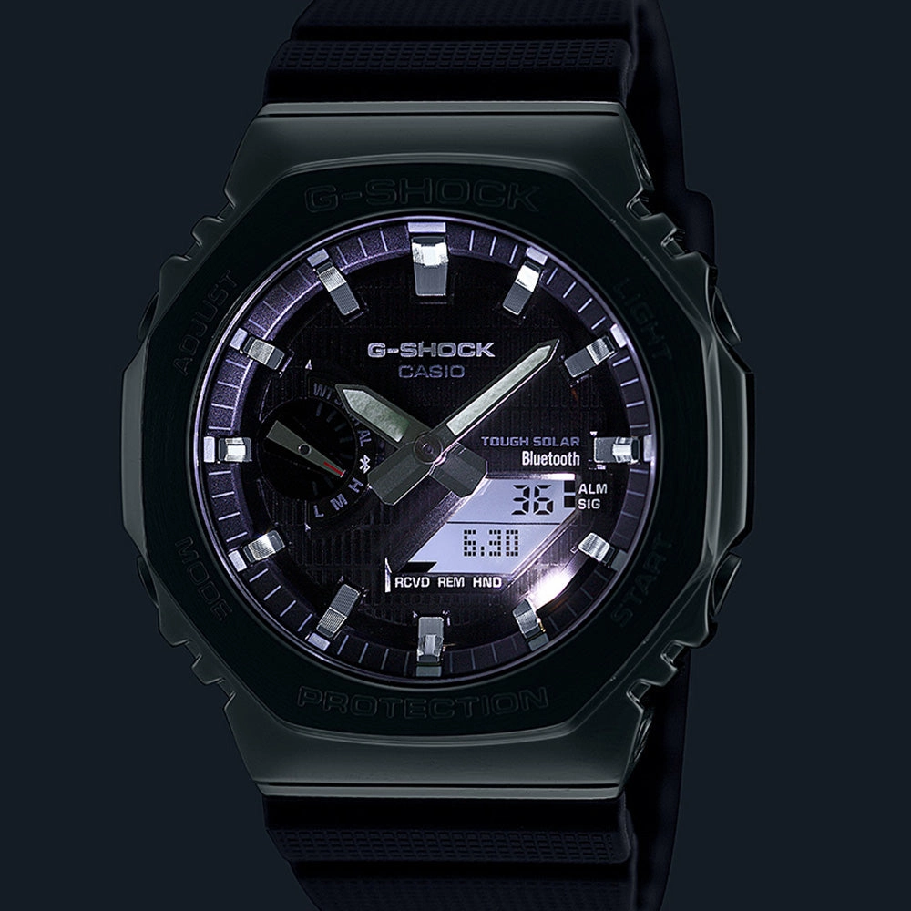 G-Shock Watches G-Shock GBM2100-1A Metal Covered Bluetooth 'CasiOak'