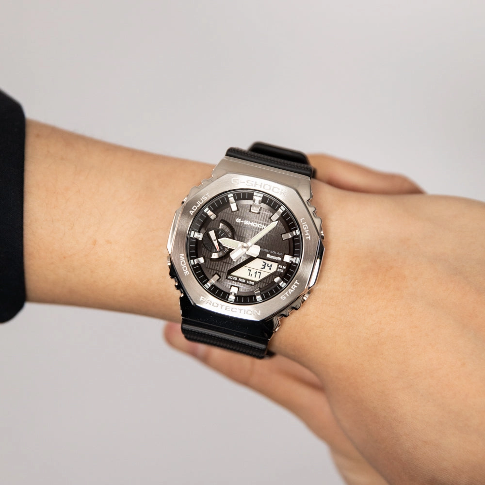 G-Shock Watches G-Shock GBM2100-1A Metal Covered Bluetooth 'CasiOak'