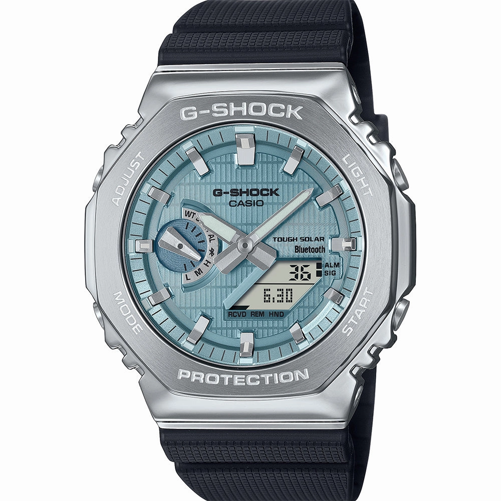 G-Shock Watches G-Shock GBM2100A-1A2 Metal Covered Bluetooth 'CasiOak'