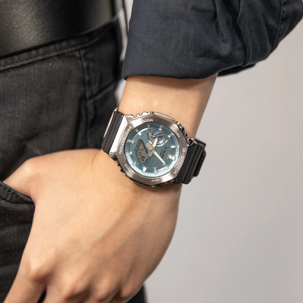 G-Shock Watches G-Shock GBM2100A-1A2 Metal Covered Bluetooth 'CasiOak'