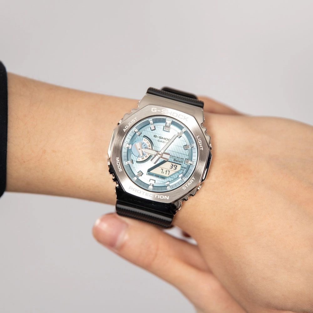 G-Shock Watches G-Shock GBM2100A-1A2 Metal Covered Bluetooth 'CasiOak'
