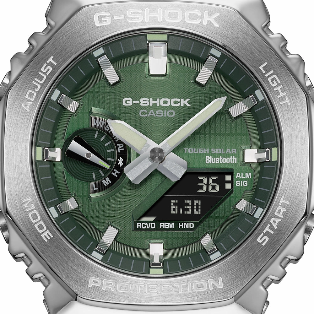 G-Shock Watches G-Shock GBM2100A-1A3 Metal Covered Bluetooth 'CasiOak'