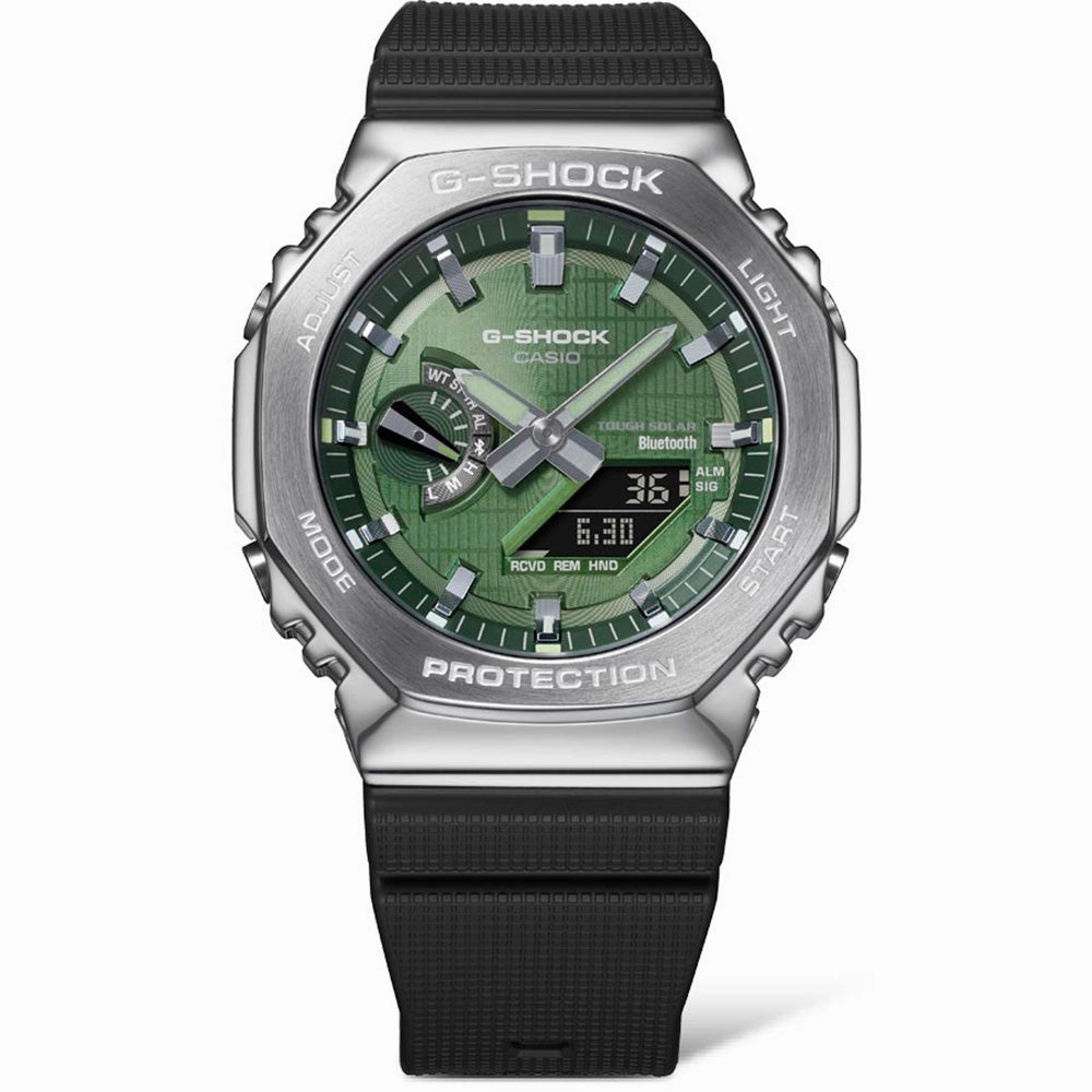 G-Shock Watches G-Shock GBM2100A-1A3 Metal Covered Bluetooth 'CasiOak'