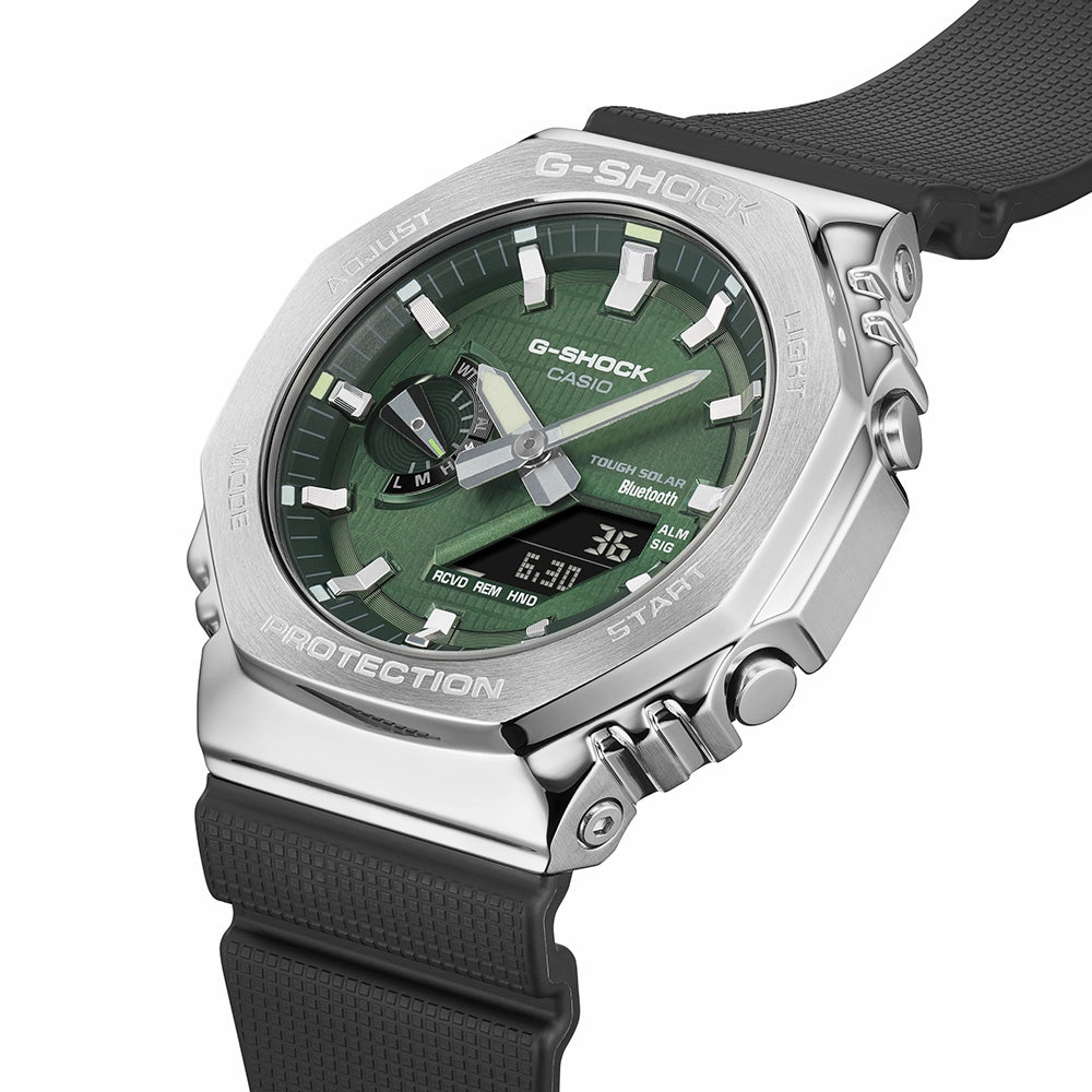 G-Shock Watches G-Shock GBM2100A-1A3 Metal Covered Bluetooth 'CasiOak'