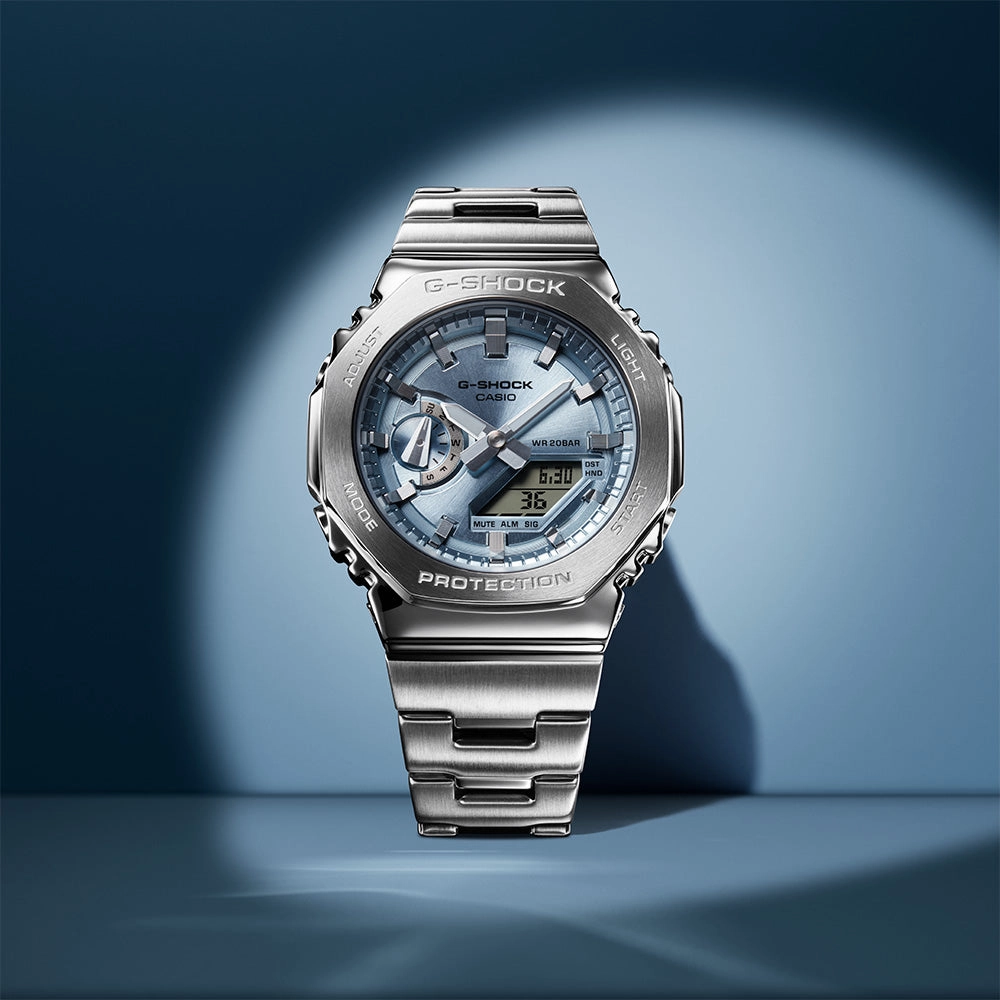 G-Shock Watches G-Shock GM2110D-2A G-Steel Metal Covered 'CasiOak'