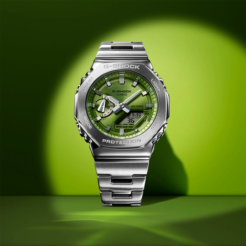 G-Shock Watches G-Shock GM2110D-3A G-Steel Metal Covered 'CasiOak'
