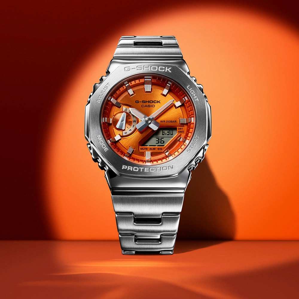 G-Shock Watches G-Shock GM2110D-4A G-Steel Metal Covered 'CasiOak'