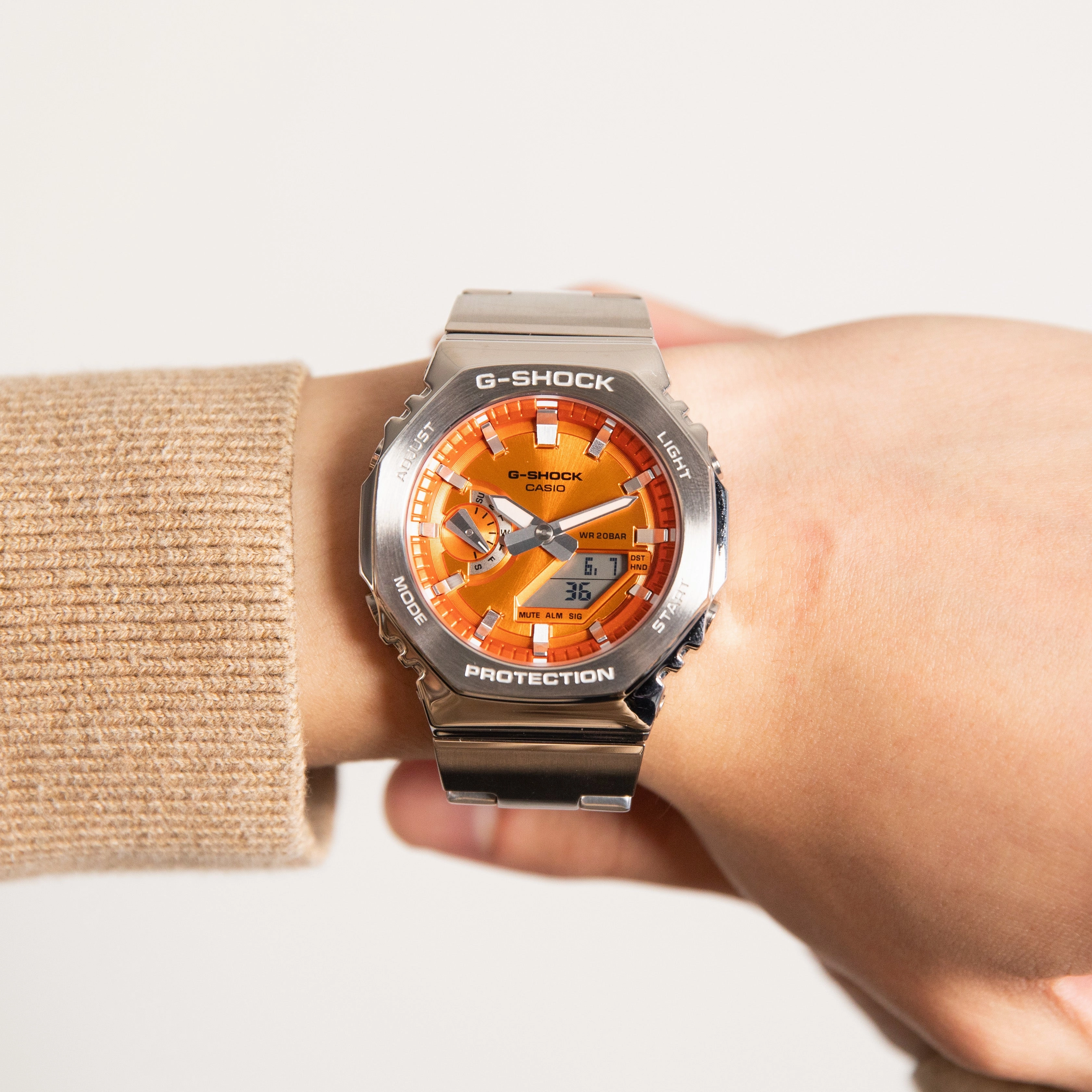 G-Shock Watches G-Shock GM2110D-4A G-Steel Metal Covered 'CasiOak'