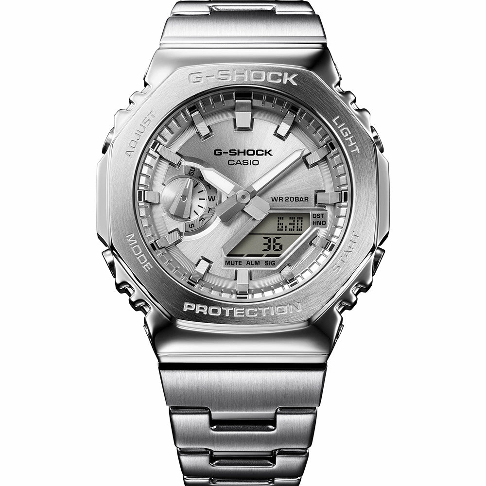 G-Shock Watches G-Shock GM2110D-7A G-Steel Metal Covered 'CasiOak'