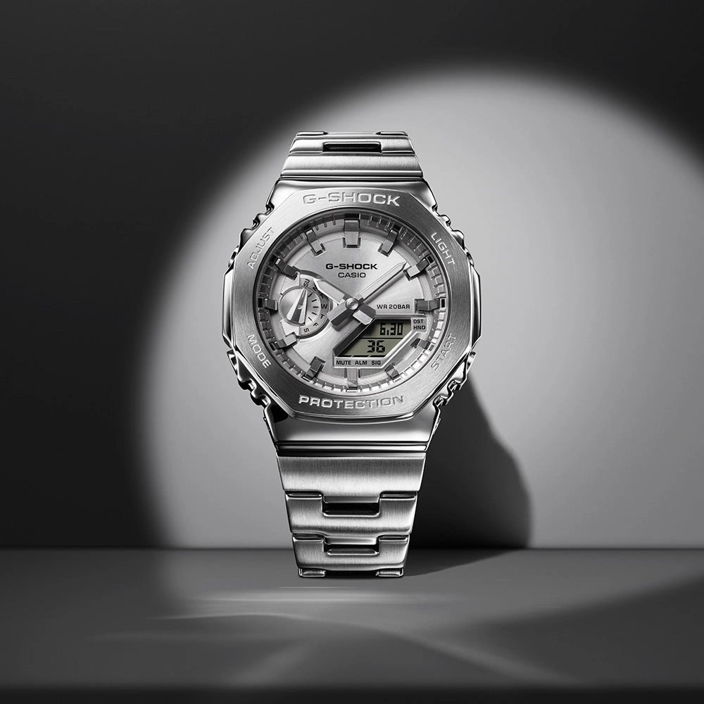 G-Shock Watches G-Shock GM2110D-7A G-Steel Metal Covered 'CasiOak'