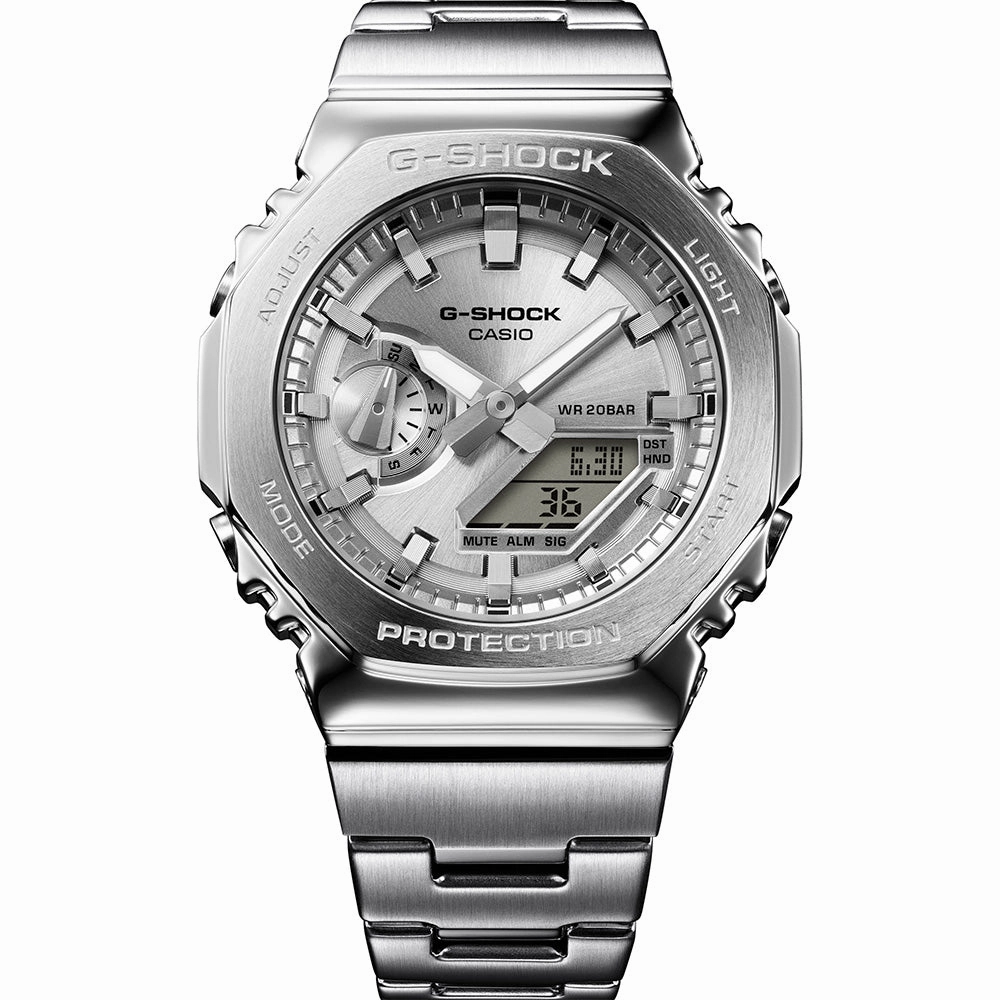 G-Shock Watches G-Shock GM2110D-7A G-Steel Metal Covered 'CasiOak'