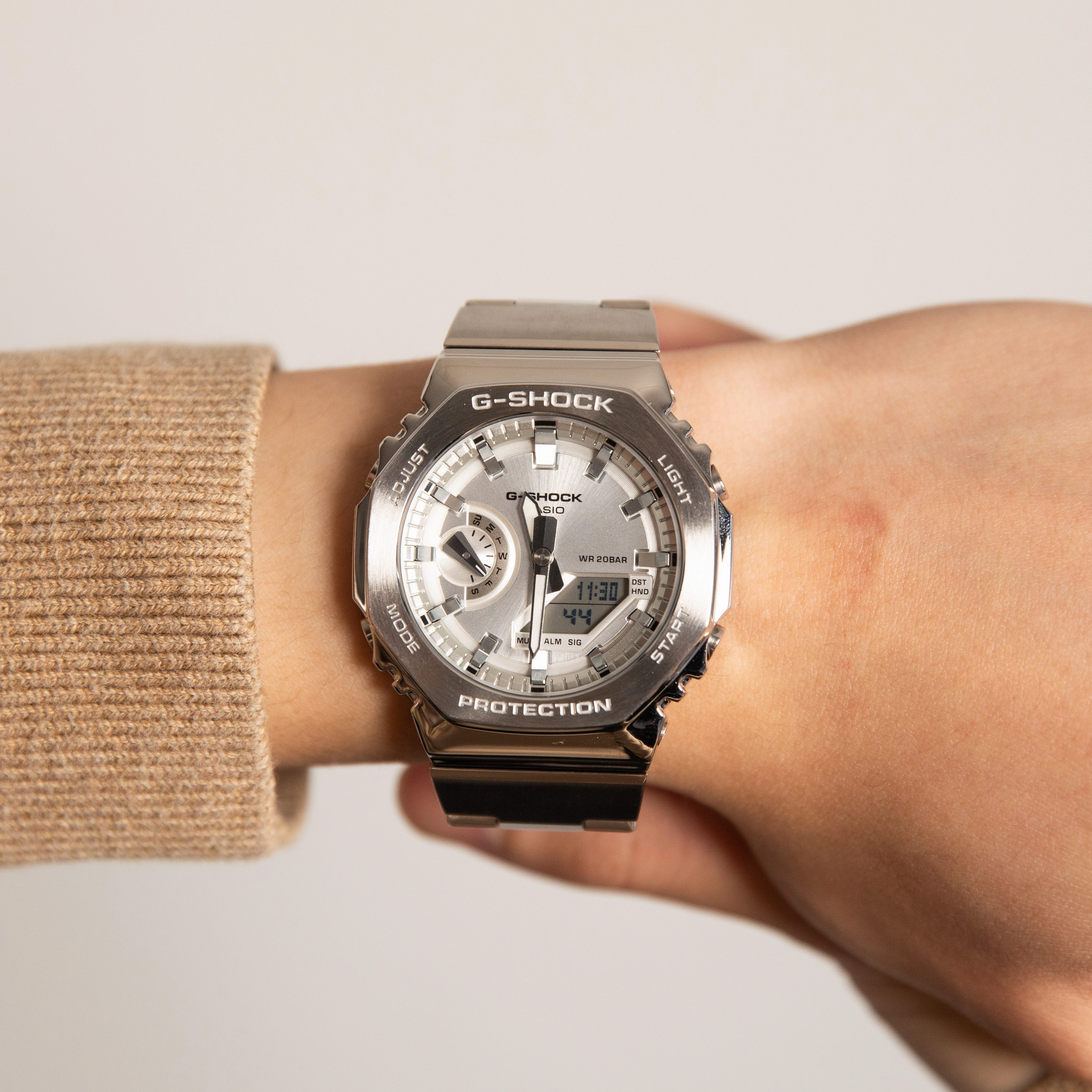 G-Shock Watches G-Shock GM2110D-7A G-Steel Metal Covered 'CasiOak'