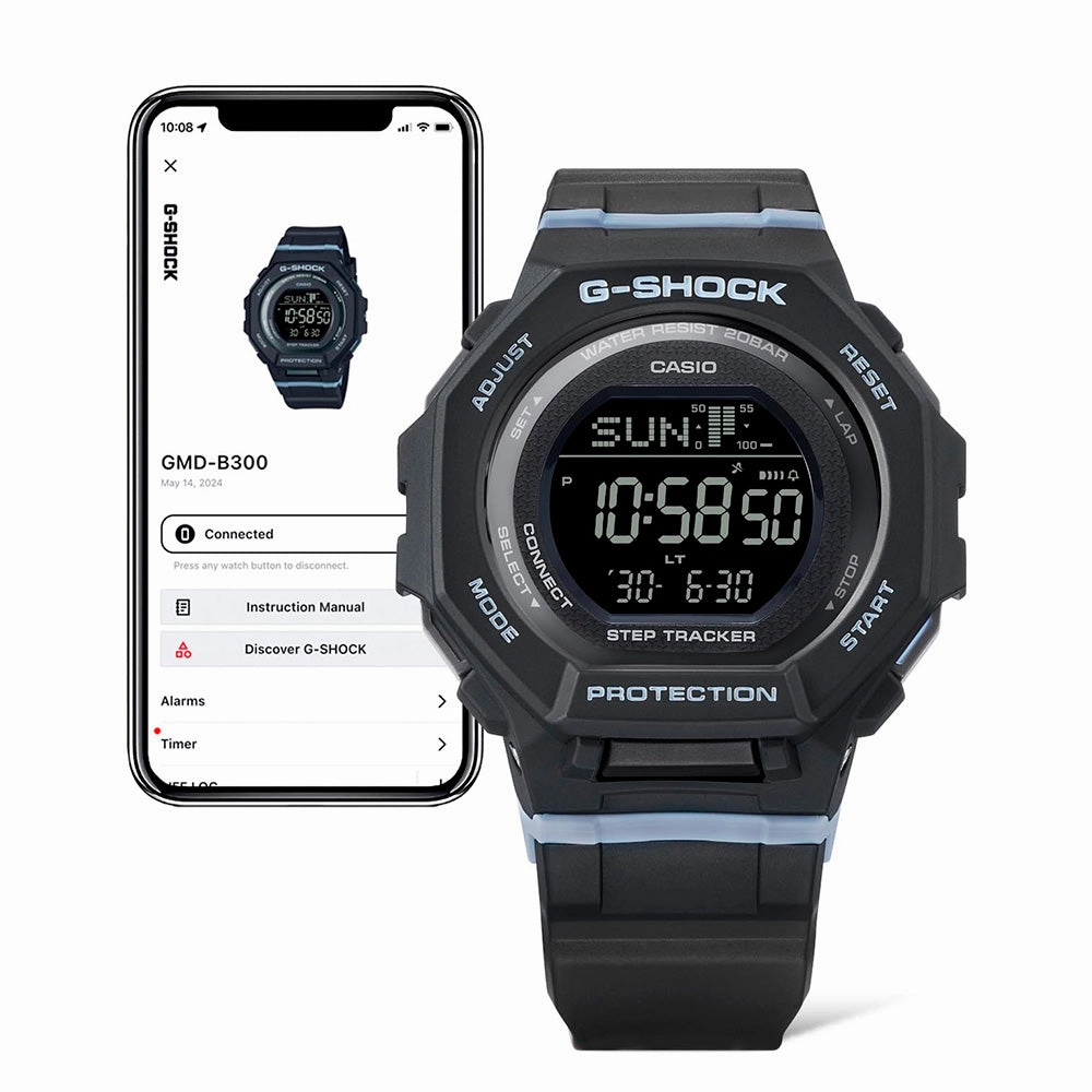 G-Shock Watches G-Shock GMDB300-1D G-SQUAD Bluetooth