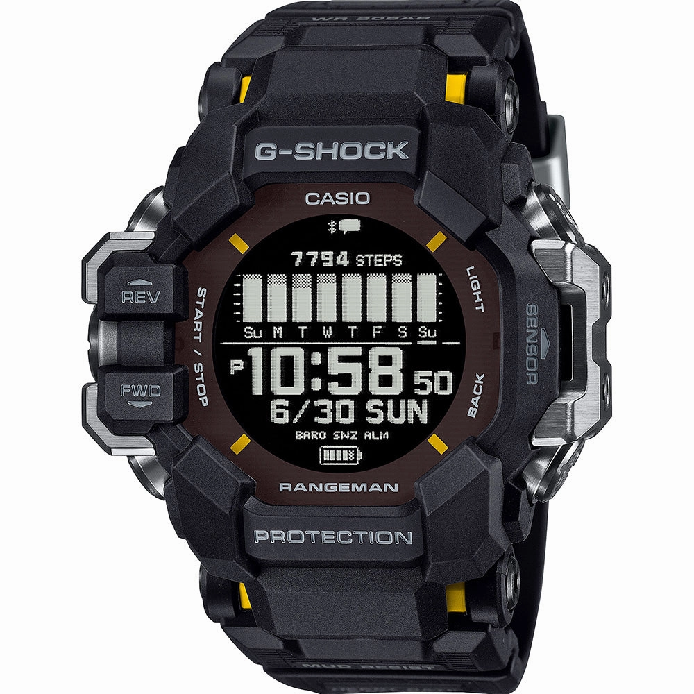 G-Shock Watches G-Shock GPRH1000-1D GPS Rangeman Black Watch
