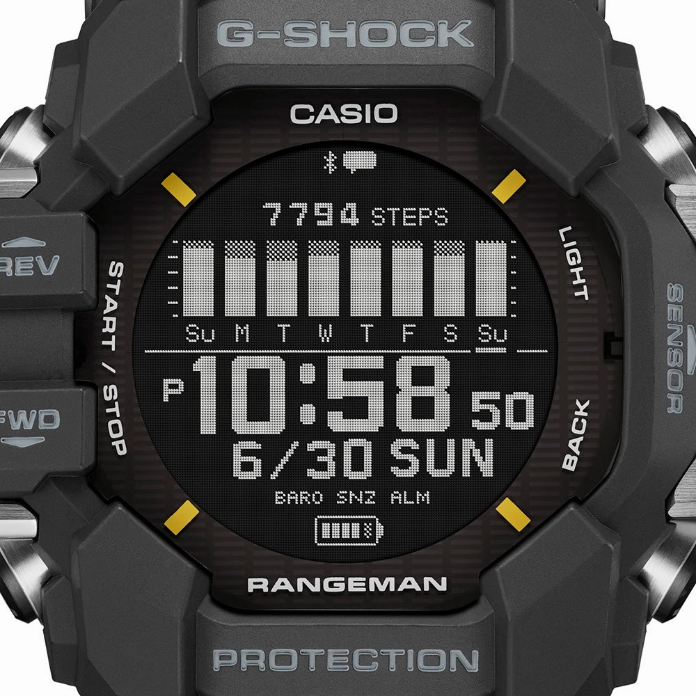 G-Shock Watches G-Shock GPRH1000-1D GPS Rangeman Black Watch