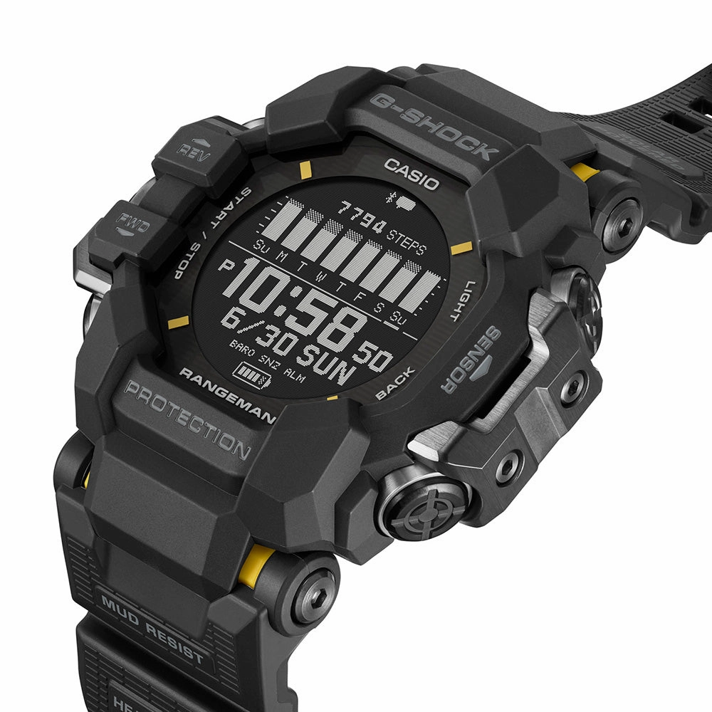 G-Shock Watches G-Shock GPRH1000-1D GPS Rangeman Black Watch