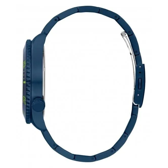 Gents Axle Stainless Steel Navy Watch GW0488G4