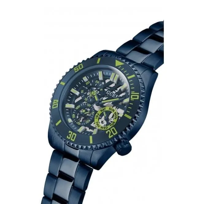 Gents Axle Stainless Steel Navy Watch GW0488G4