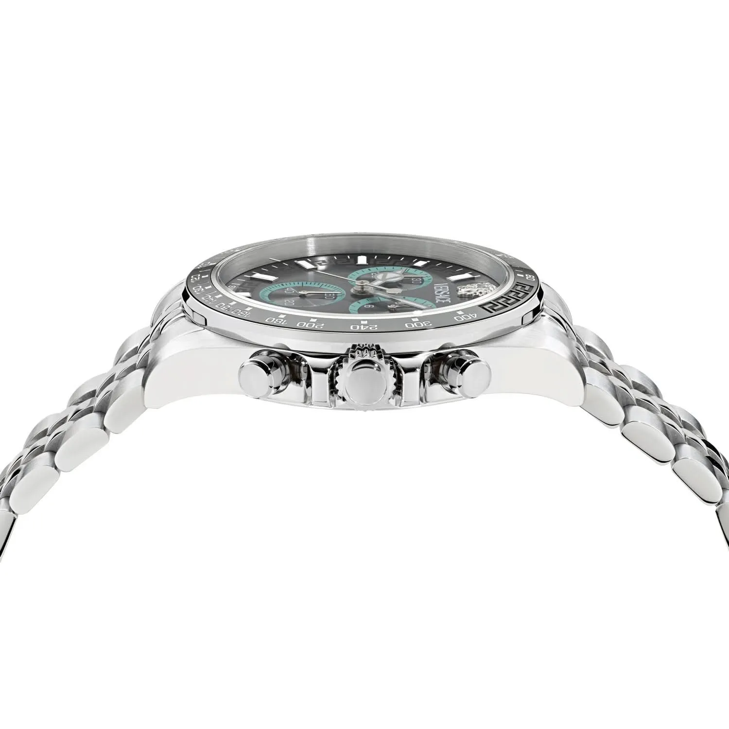 Gents Greca Chr Wave Grey Watch VE0H00325