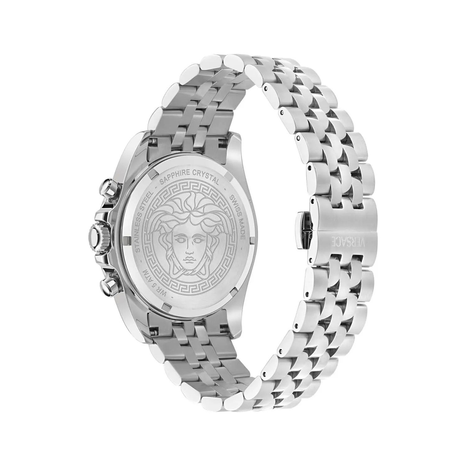 Gents Greca Chr Wave Grey Watch VE0H00325