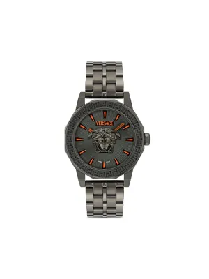 Gents Medusa Deco Dark Grey Watch VE9I00524