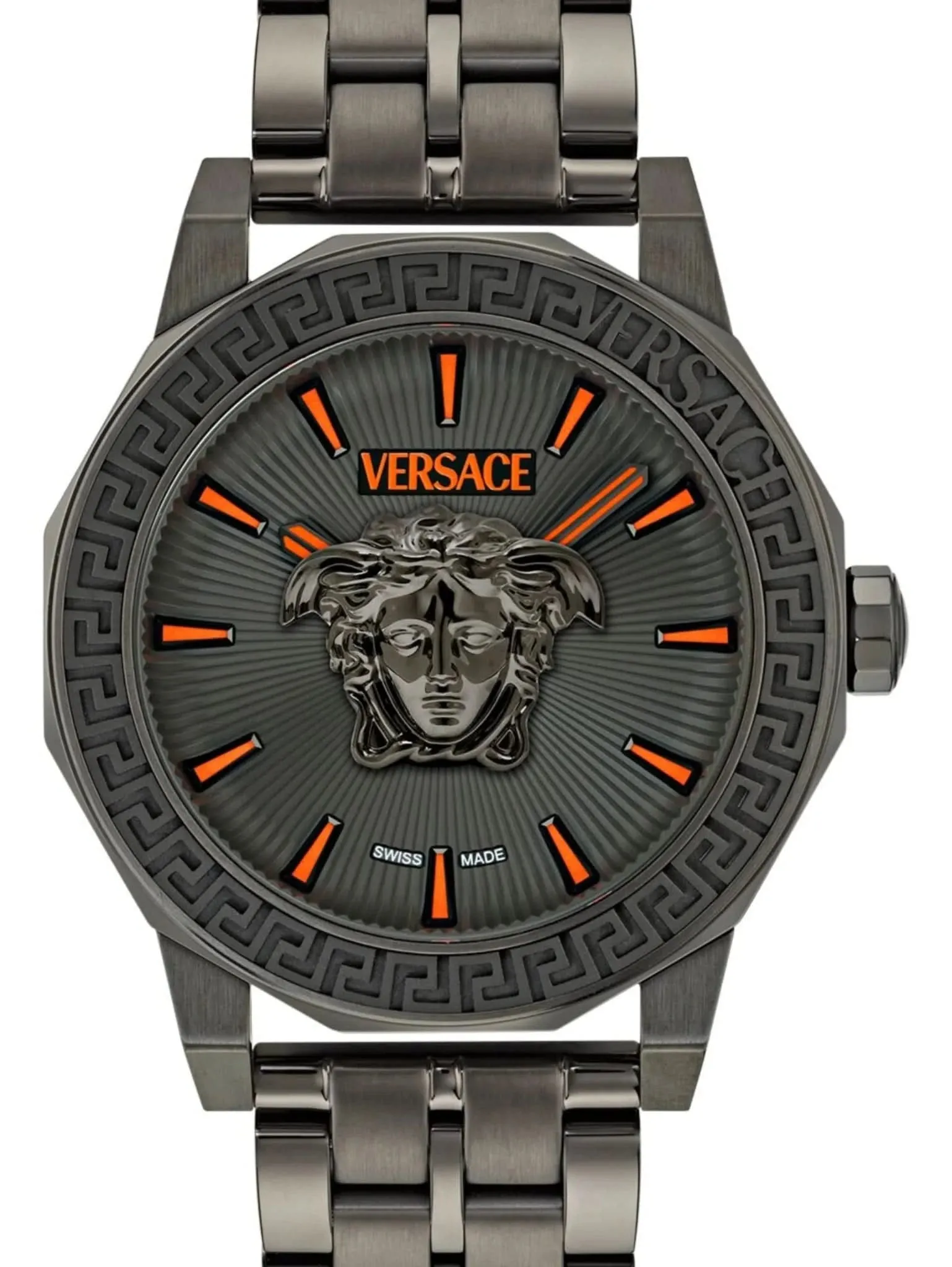 Gents Medusa Deco Dark Grey Watch VE9I00524