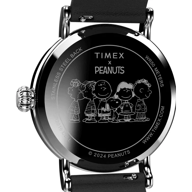 Gents Peanuts Waterbury Standard Silver-Tone Watch TW2W45900
