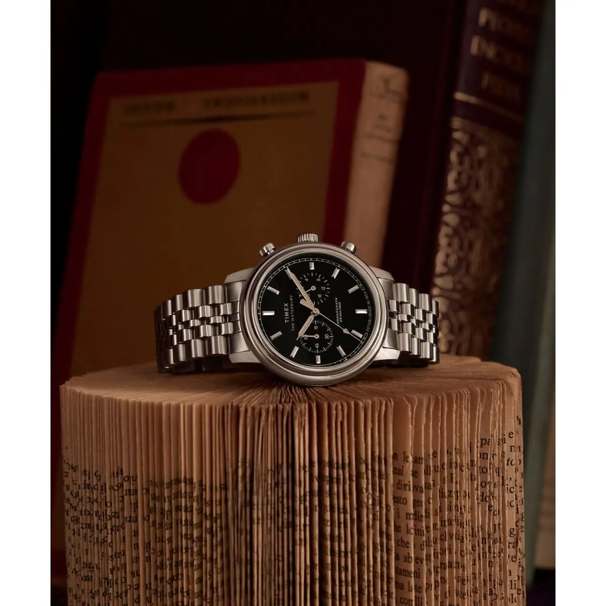 Gents Waterbury Metropolitan Stainless Steel Watch TW2Y23400