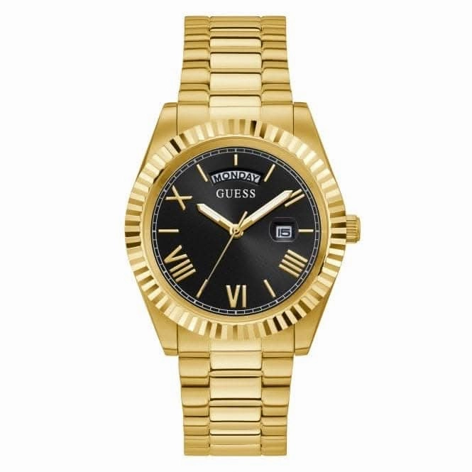 Gents Connoisseur Stainless Steel Gold Tone Watch GW0265G3