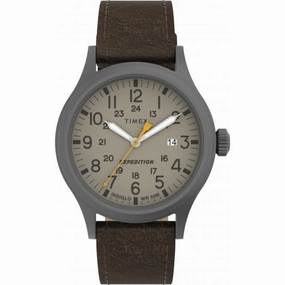 Gents Expedition Brown Watch TW4B23100