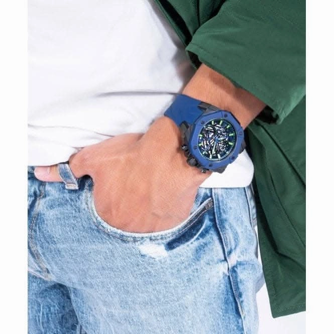 Gents Formula Stainless Steel Blue Watch GW0579G3