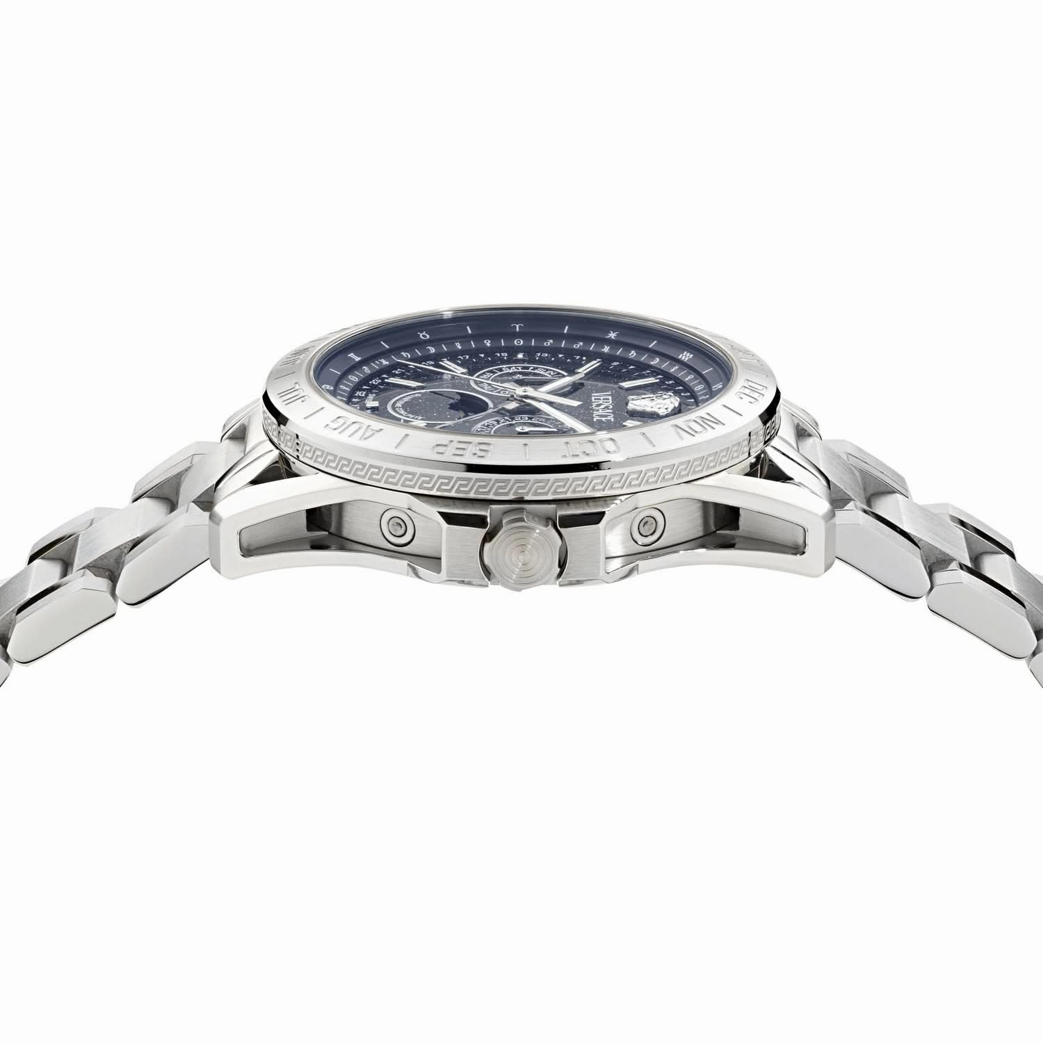 Gents Galaxy Moonph Blue Watch VE0K00125