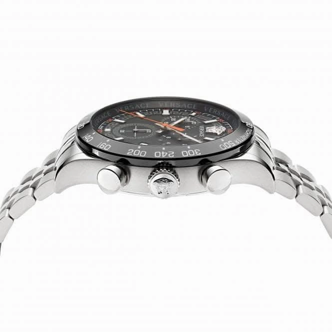 Gents Hellenyium Stainless Steel Black Watch VE2U00322
