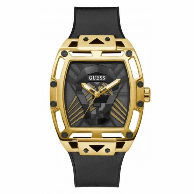 Gents Legend Genuine leather Silicone Gold Tone Watch GW0500G1