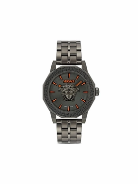 Gents Medusa Deco Dark Grey Watch VE9I00524