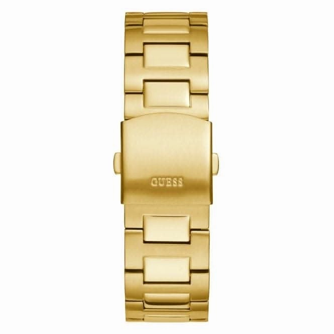 Gents Track Stainless Steel Gold Tone Watch GW0426G2