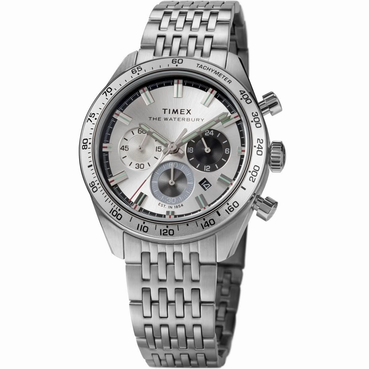 Gents Waterbury Traditional Stainless Steel Watch TW2Y18700