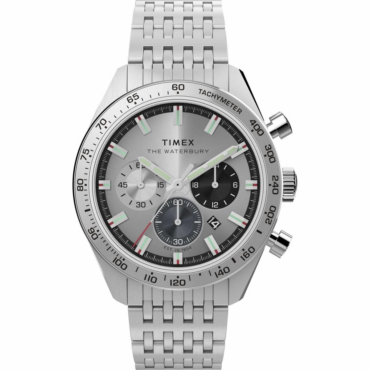 Gents Waterbury Traditional Stainless Steel Watch TW2Y18700