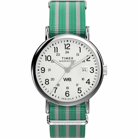 Gents Weekender Main Line Silver Tone Watch TW2Y08800