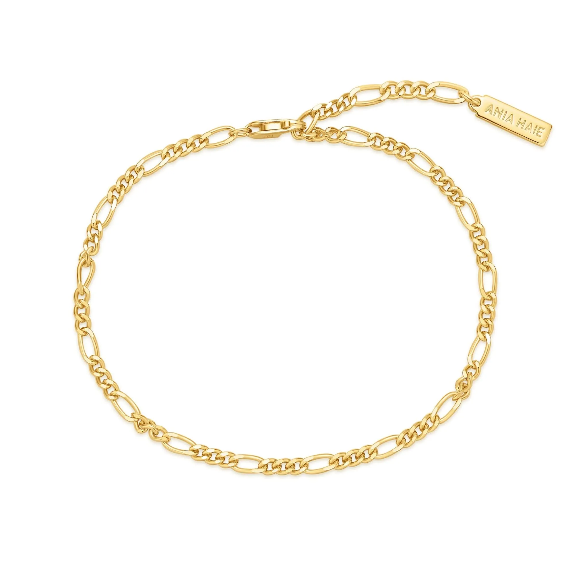 Gold Filia Curb Chain Bracelet B063-02G Ania Haie Jewellery