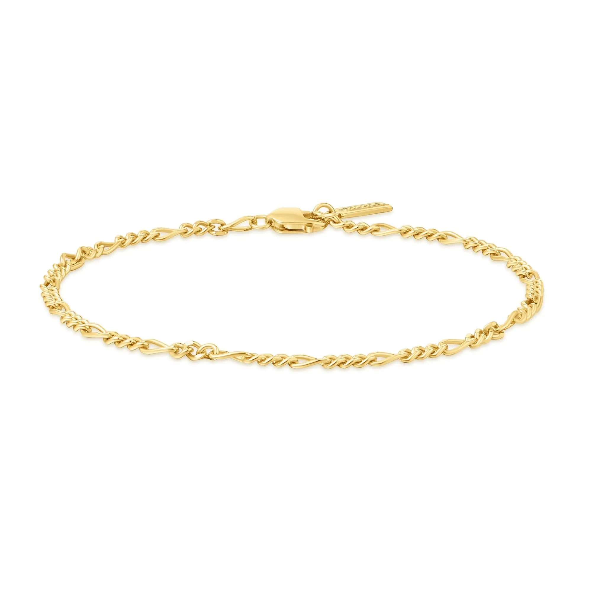 Gold Filia Curb Chain Bracelet B063-02G Ania Haie Jewellery