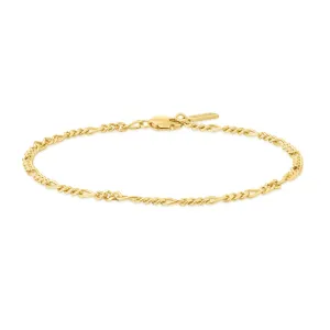 Gold Filia Curb Chain Bracelet B063-02G Ania Haie Jewellery