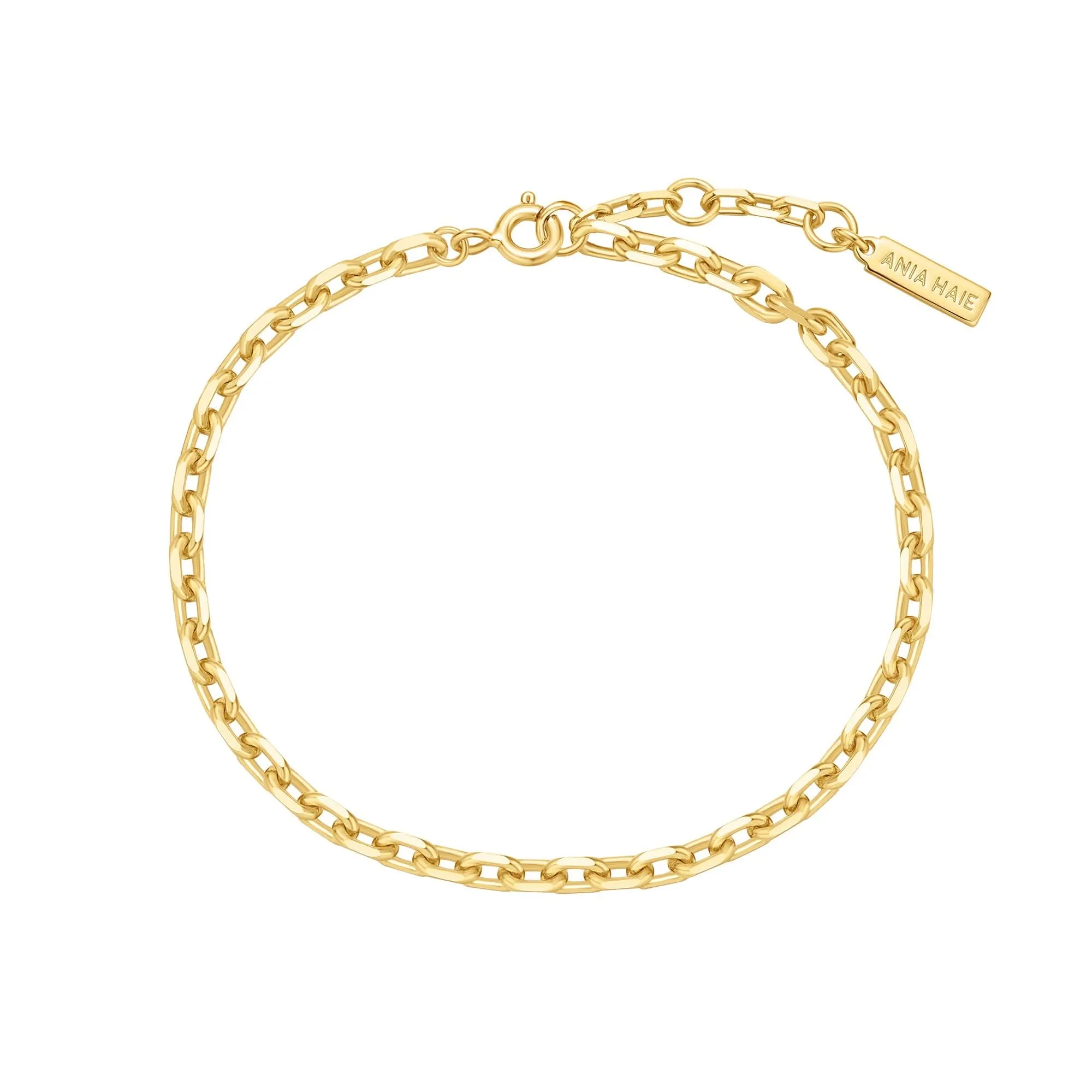 Gold Medium Chain Bracelet B062-03G Ania Haie Jewellery